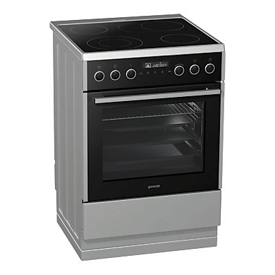 Gorenje EC647A21XV Electric Cooker, Silver Gorenje EC647A21XV Electric Cooker, Silver